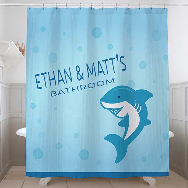 Personalized Shower Curtain - Sea Creatures - 17583