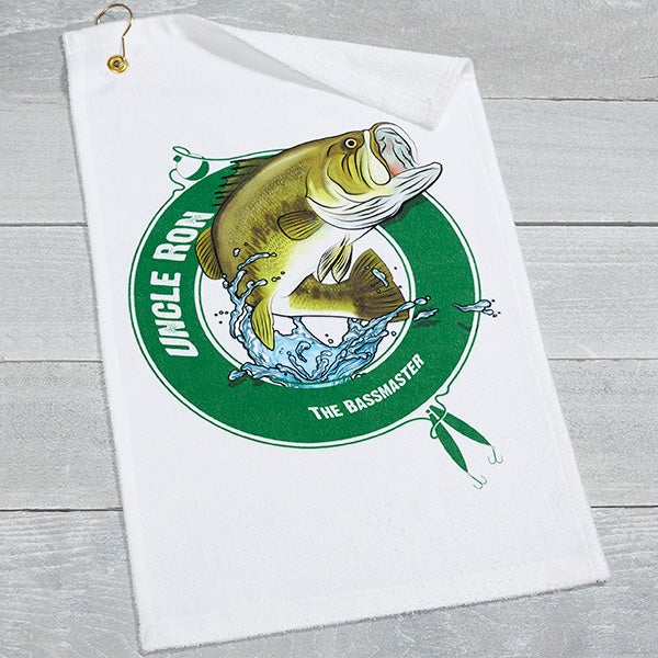 Fisherman Personalized Towel