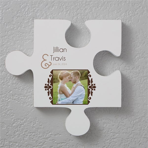 Personalized Romantic Photo Wall Puzzle - Two Names - 17742