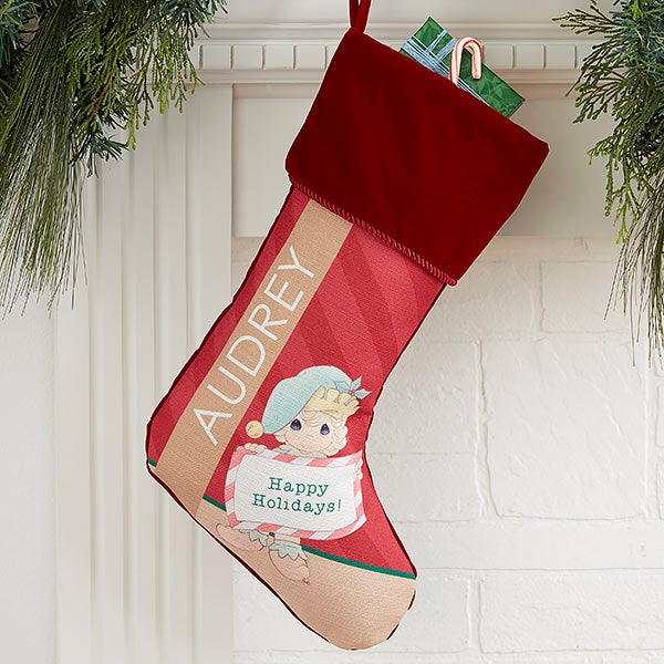 precious moments christmas stocking
