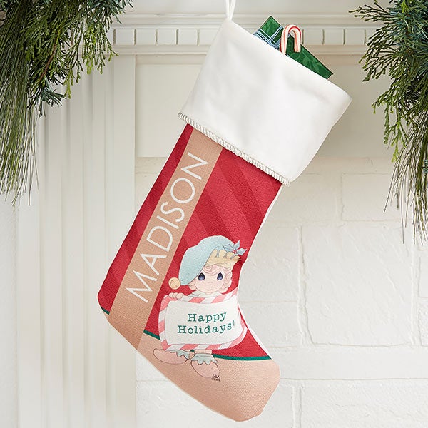precious moments christmas stocking