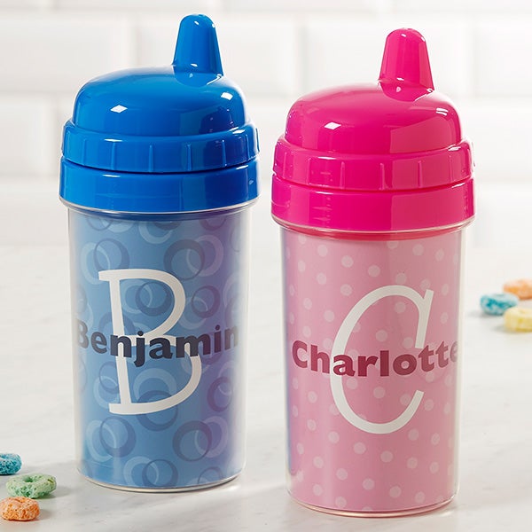 personalized baby sippy cups