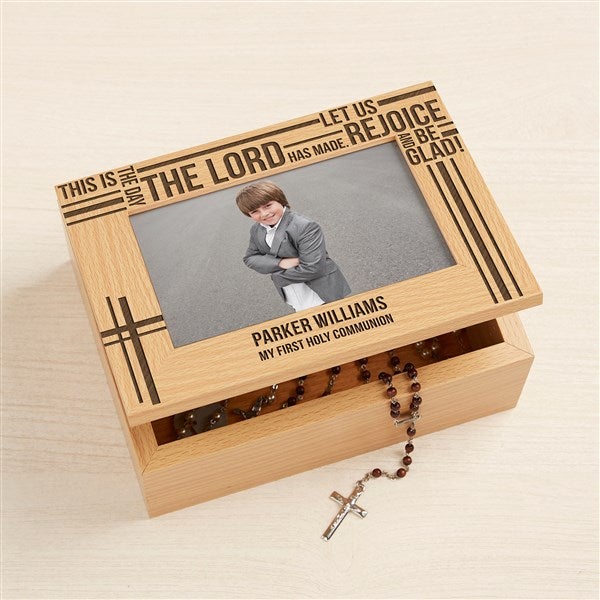 Personalized First Communion Keepsake Box