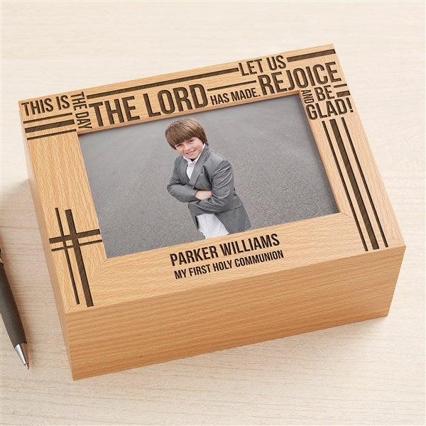 Personalized First Communion Keepsake Box - 17899