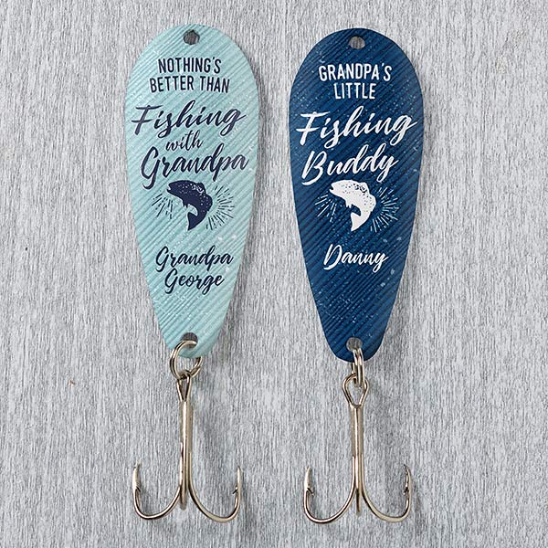 personalized fishing lure set