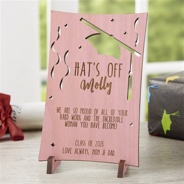 Personalized Wooden Postcards - Graduation Greetings - 17919