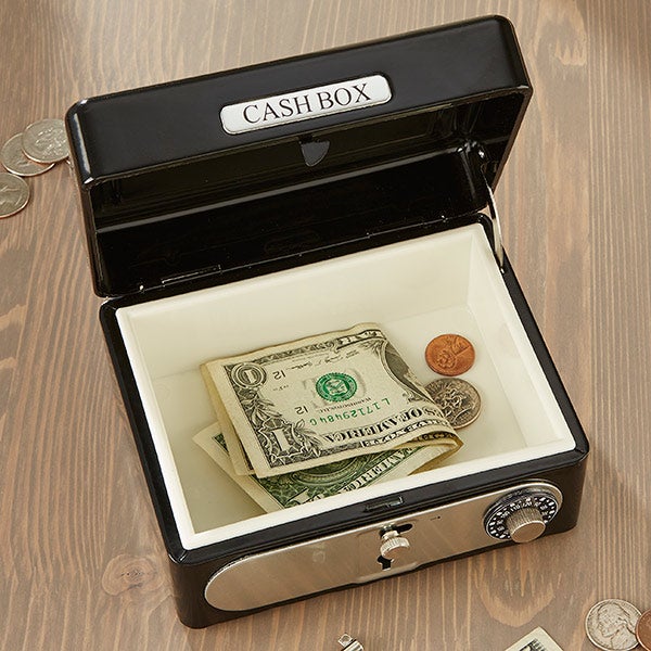 Personalized Kids Cash Box For Boys