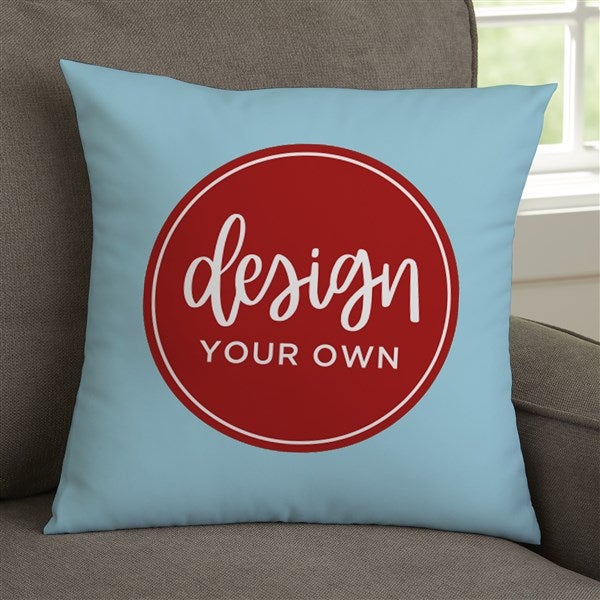 Blue Luxe Baby Pillow - 14X14 main image 1