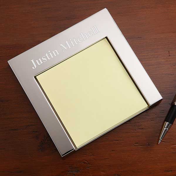 Personalized Post-It Holder - Signature Series - 18020