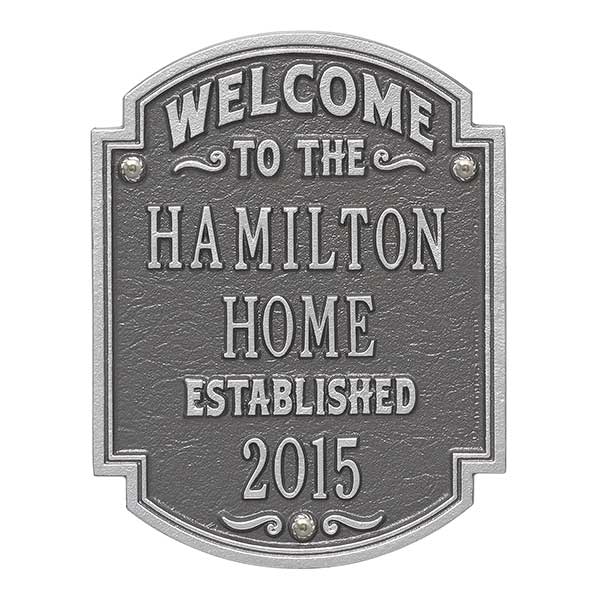 Personalized House Plaque - Family Name - 18034D