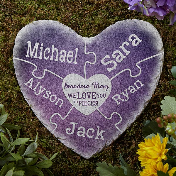 Personalized Garden Stones - Together We Make A Family  - 18196