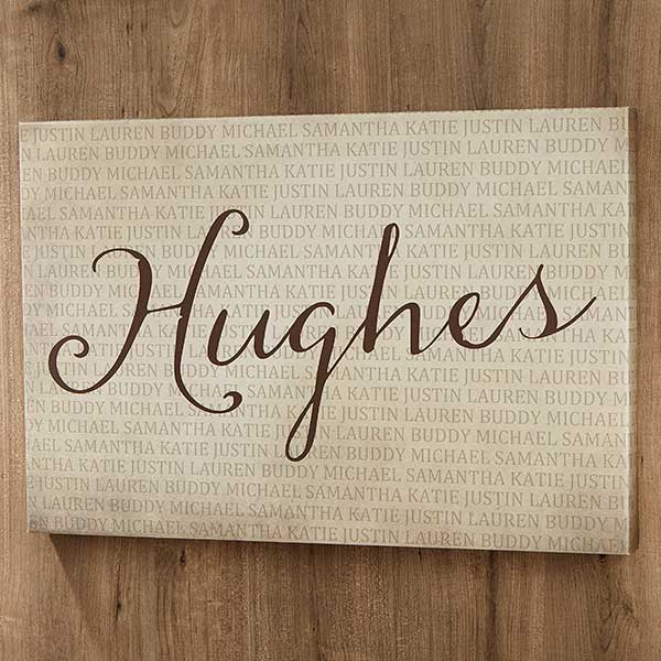 personalized canvas print 20x30 together forever for the home