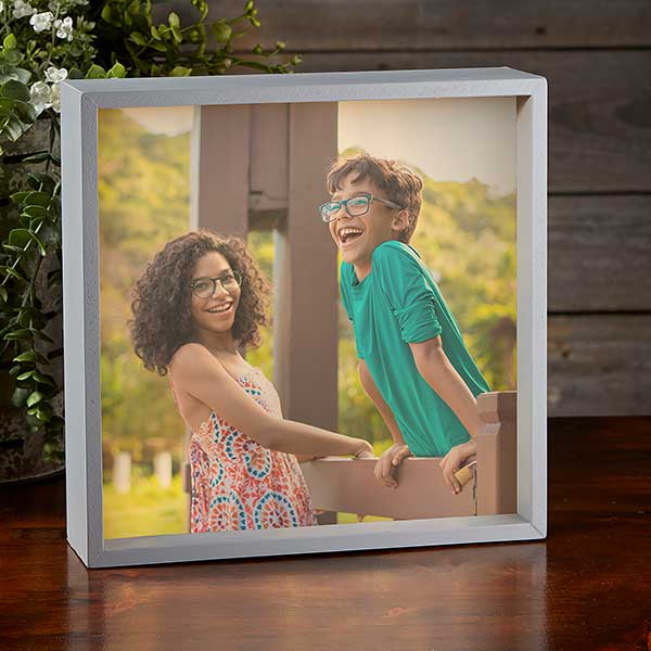 Personalized Photo LED Light Shadow Box - 18241