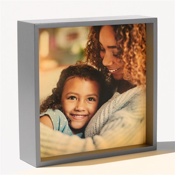 Personalized Photo LED Light Shadow Box - 18241