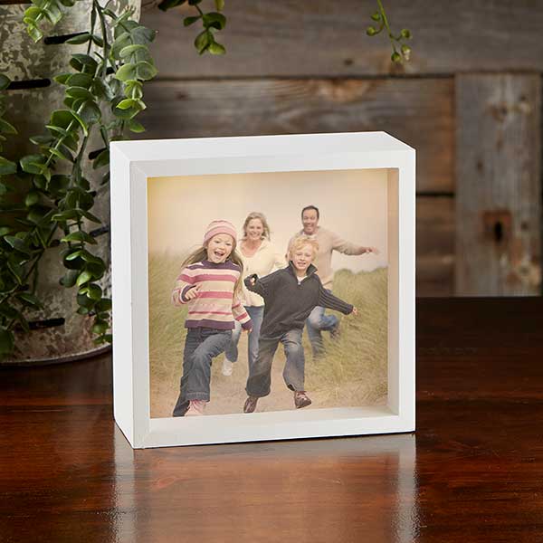 Personalized Photo LED Light Shadow Box - 18241