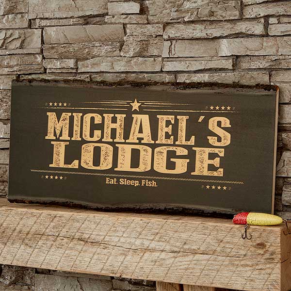 Wood Signs for Him - Personalized Basswood Planks - 18244