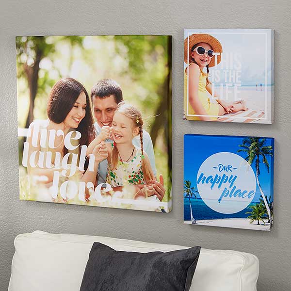 12 x 12 Canvas Print, Your Photo on Canvas