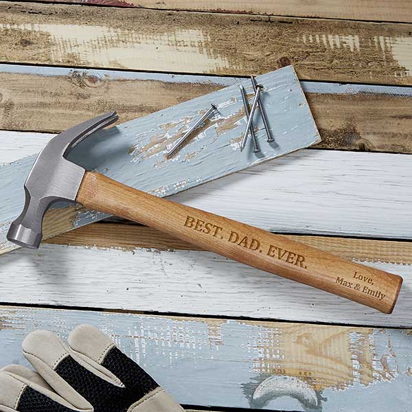 Mr. Fix It Personalized Wood Hammer - 18332