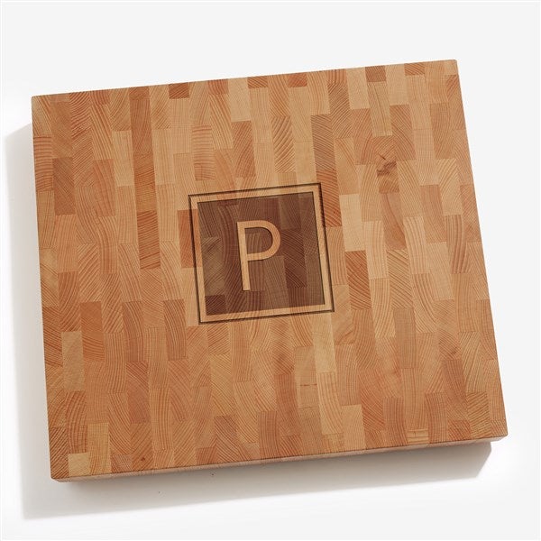 Custom Engraved Butcher Block Cutting Boards - 18335