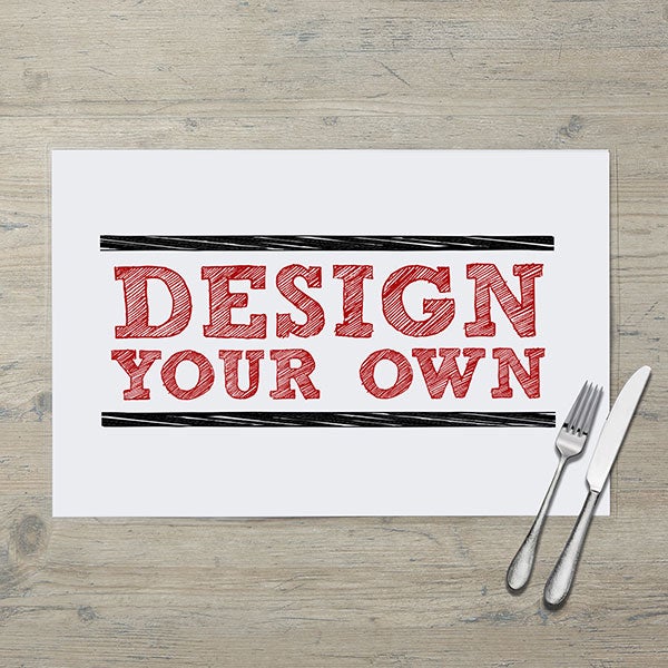 Personalized Laminated Placemats at Rona Loomis blog