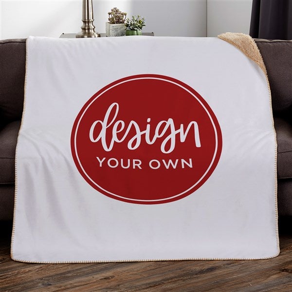 Design Your Own Sherpa Blanket 60x80 - 18455
