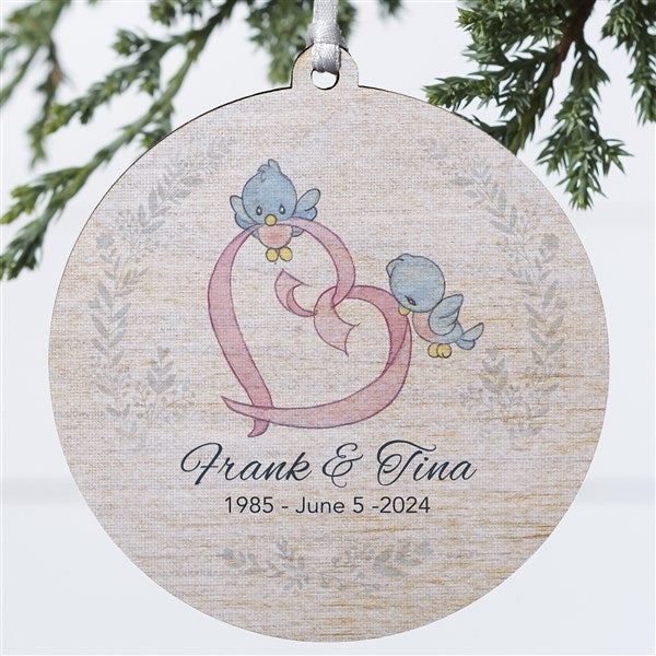 Personalized Anniversary Christmas Ornament - Precious Moments - 18481