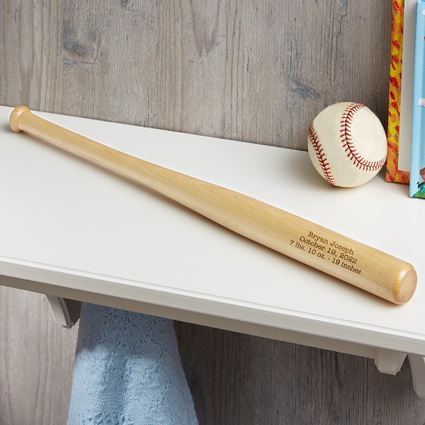 Personalized Mini Baseball Bats New Baby