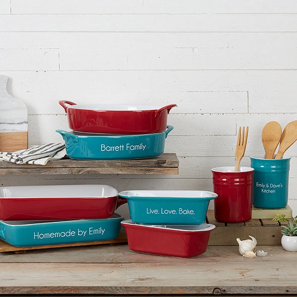 Personalized Ceramic Bakeware