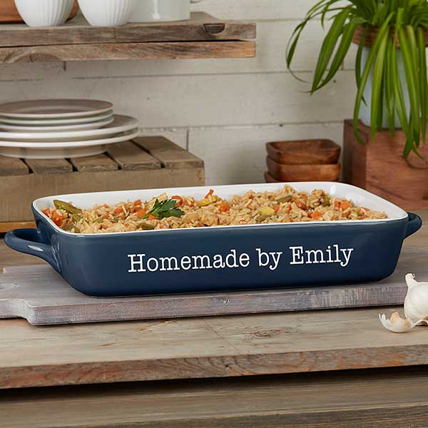 Personalized Ceramic Bakeware - 18497