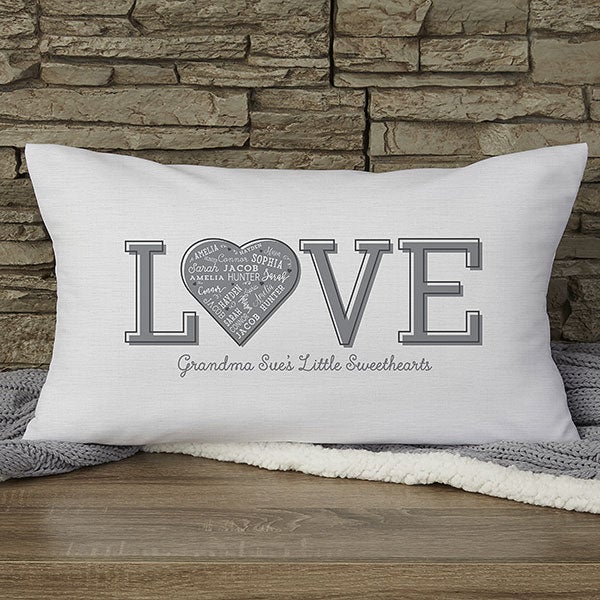 throw pillows with words