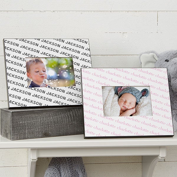 baby name frame