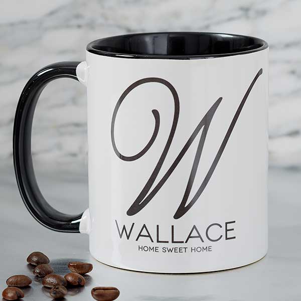 Personalized Coffee Mugs - Name & Initial - 18544