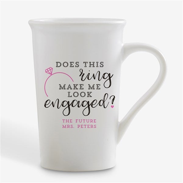 Personalized Engagement Coffee Mugs - 18546