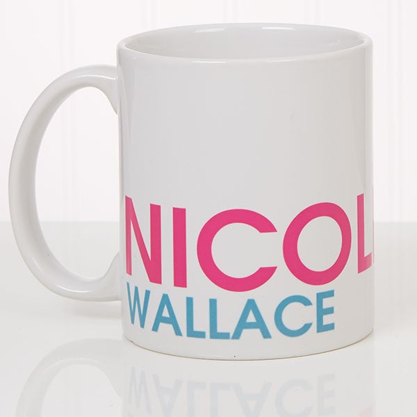 Custom Name Mugs Personalized Coffee Mugs