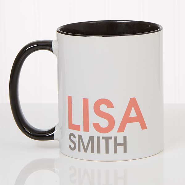 Custom Name Mugs - Personalized Coffee Mugs - 18549