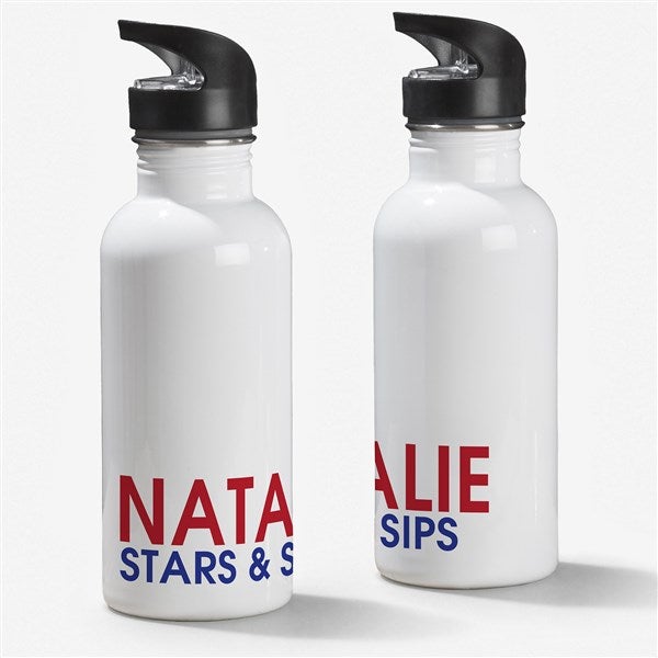 Personalized Water Bottles - Add Any Name - 18555