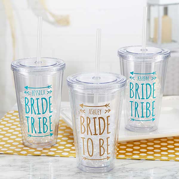 Bride Tribe - Personalized Wedding Tumbler - 18556