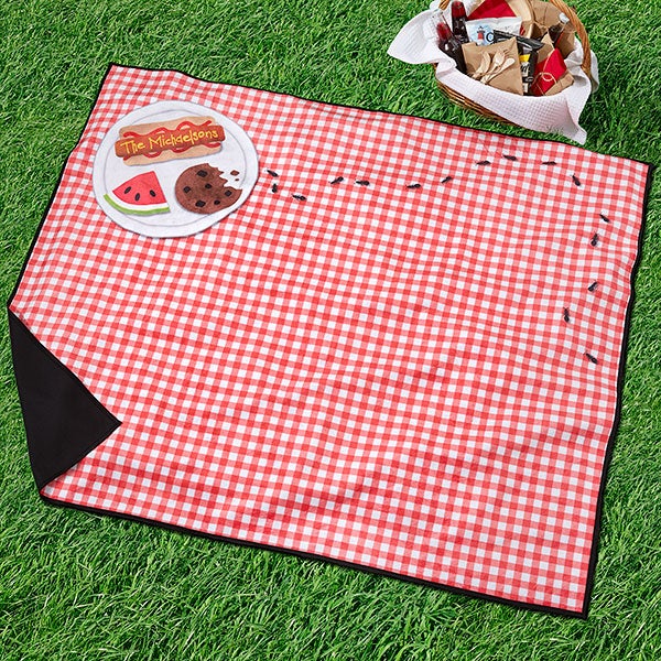 Personalized Picnic Blanket - Ant Attack