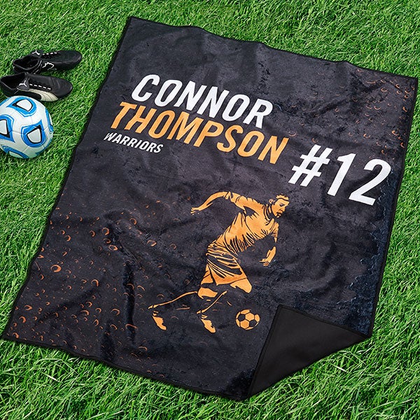 Personalized Picnic Blanket - Sports Enthusiast - 18576