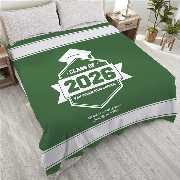 Personalized Graduation Blankets - Graduation Gift - 18577