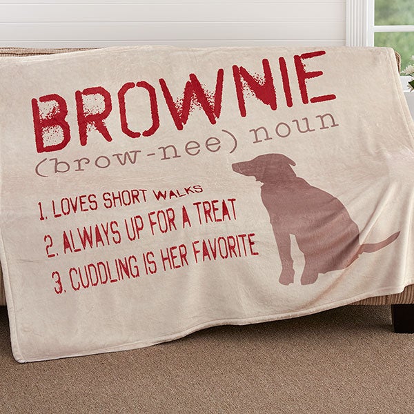 dog fleece blanket