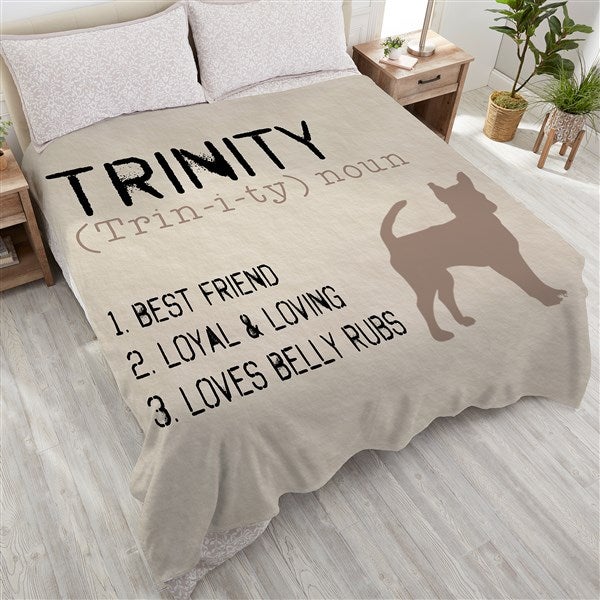 Personalized Dog Blankets - Definition Of My Dog  - 18587