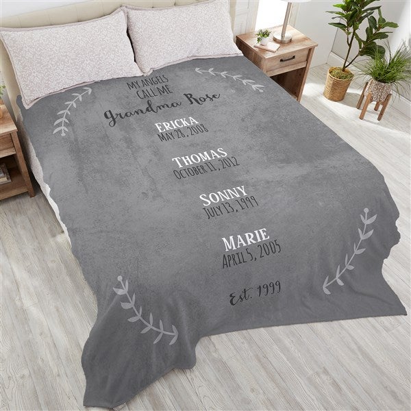 Personalized Grandparents Blankets - Our Grandchildren - 18589