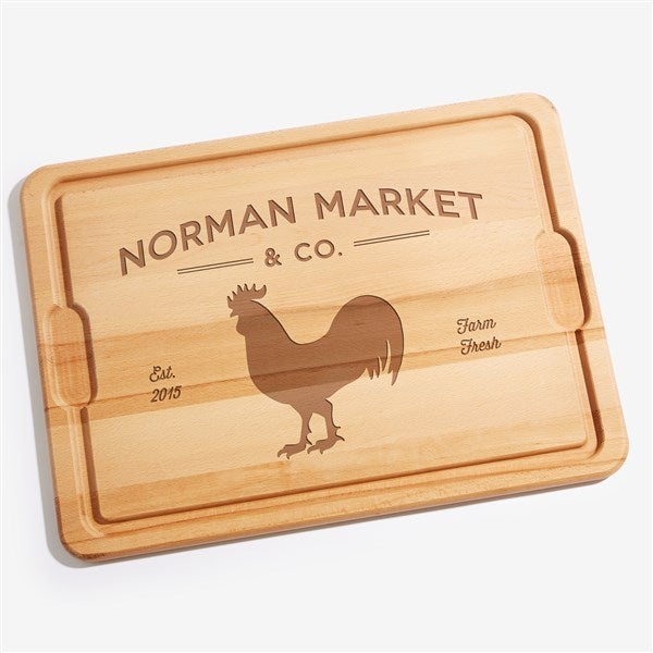 Personalized Maple Cutting Boards - Farmhouse Kitchen - 18598