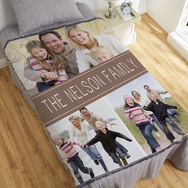 Personalized Photo Collage Blankets - 18619