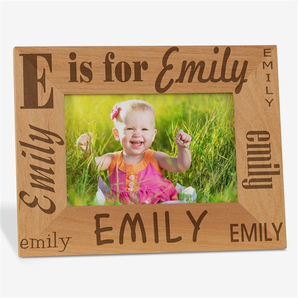 Personalized Picture Frame for Kids - Alphabet Name Design - 1862