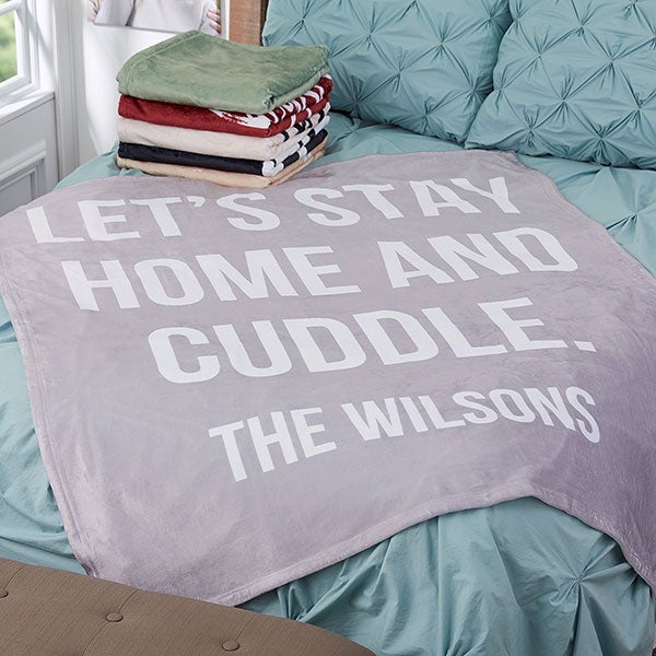 Personalized Fleece Blanket 60x80 Home Expressions