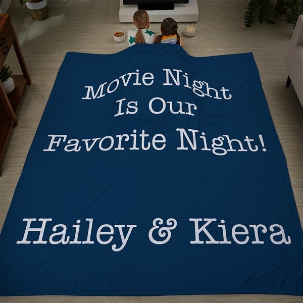 Personalized Blankets - Custom Text Blanket - 18621