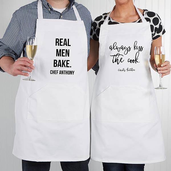 Personalized Apron & Potholder - Kitchen Expressions - 18634