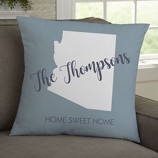 Personalized Throw Pillows - State Pride - 18636